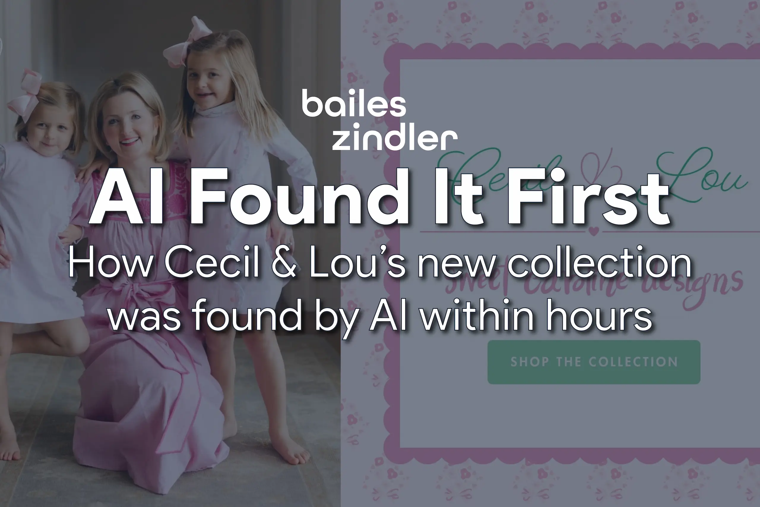 Proof That AI Search Optimization Works: How Cecil & Lou’s New Collection Was Indexed by AI Overnight