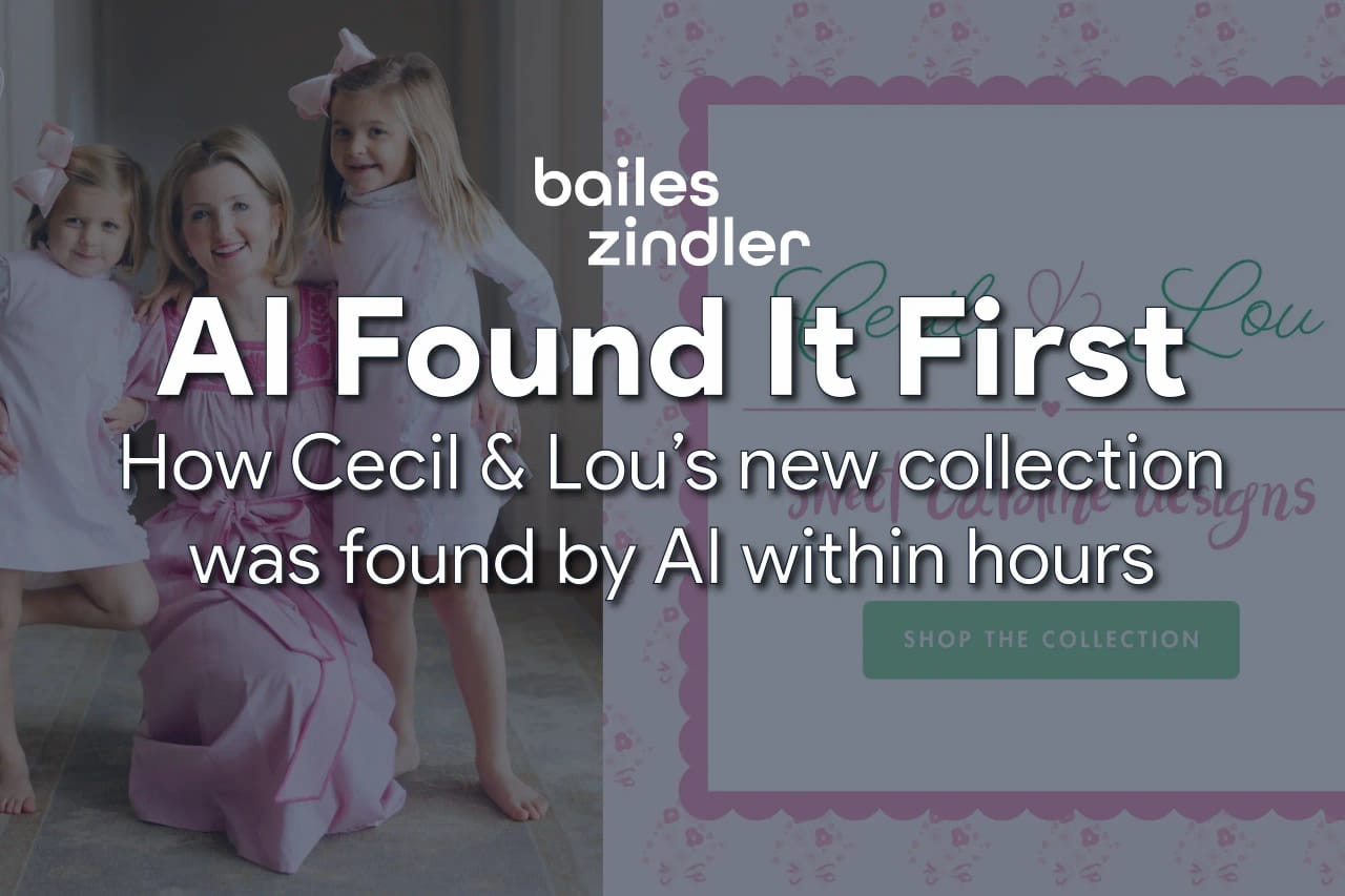 Proof That AI Search Optimization Works: How Cecil & Lou’s New Collection Was Indexed by AI Overnight