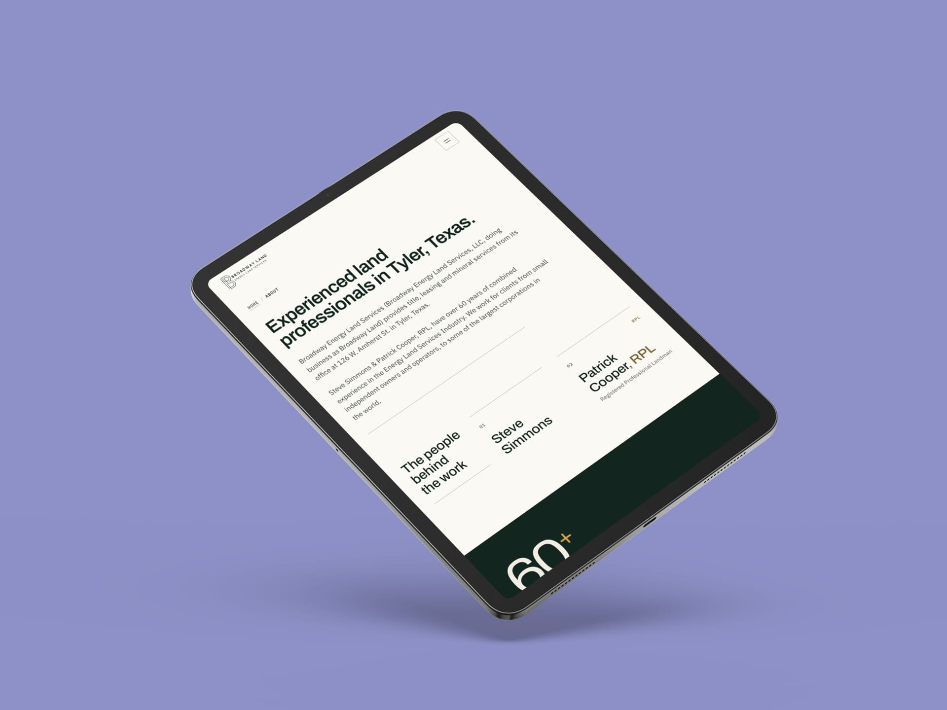 Broadway Energy Land Services Redesign – Image 2