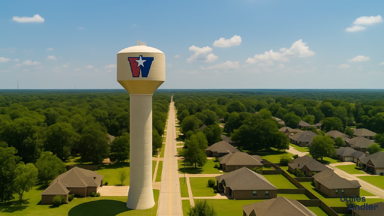 Whitehouse business owner reviewing digital campaign performance on a laptop.