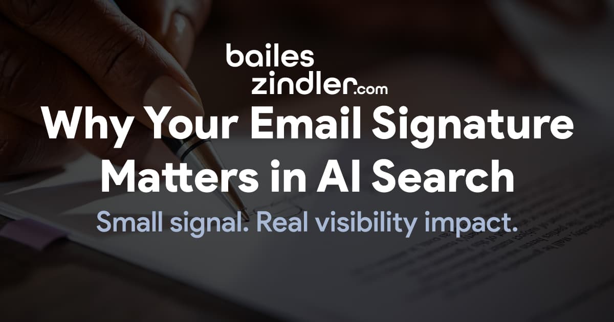Why Your Email Signature Matters More in the Age of AI Search